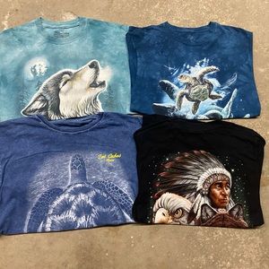 Vintage Animal t shirt bundle size large